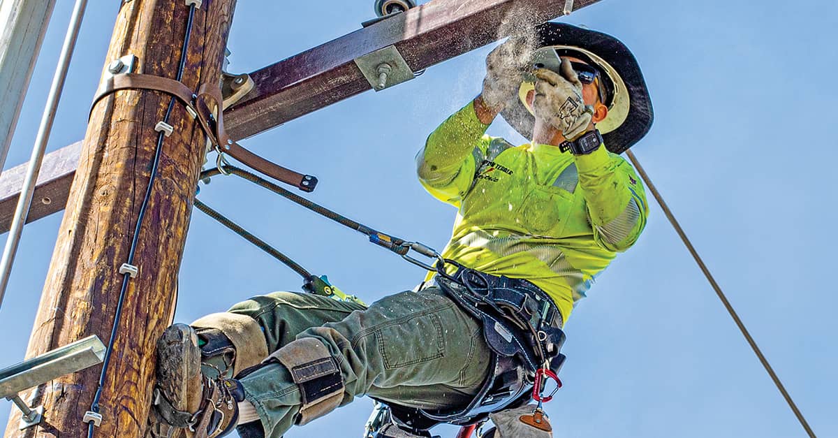 standar ketinggian penggunaan body harness