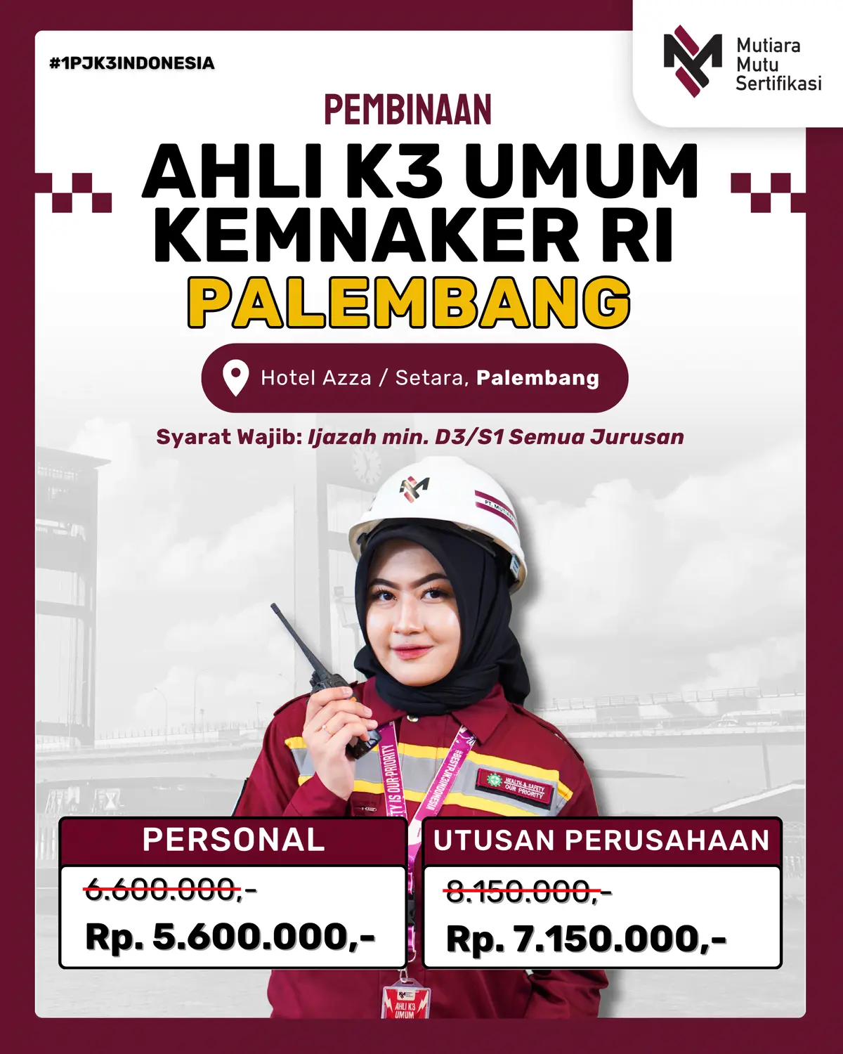 AK3U KEMNAKER PALEMBANG
