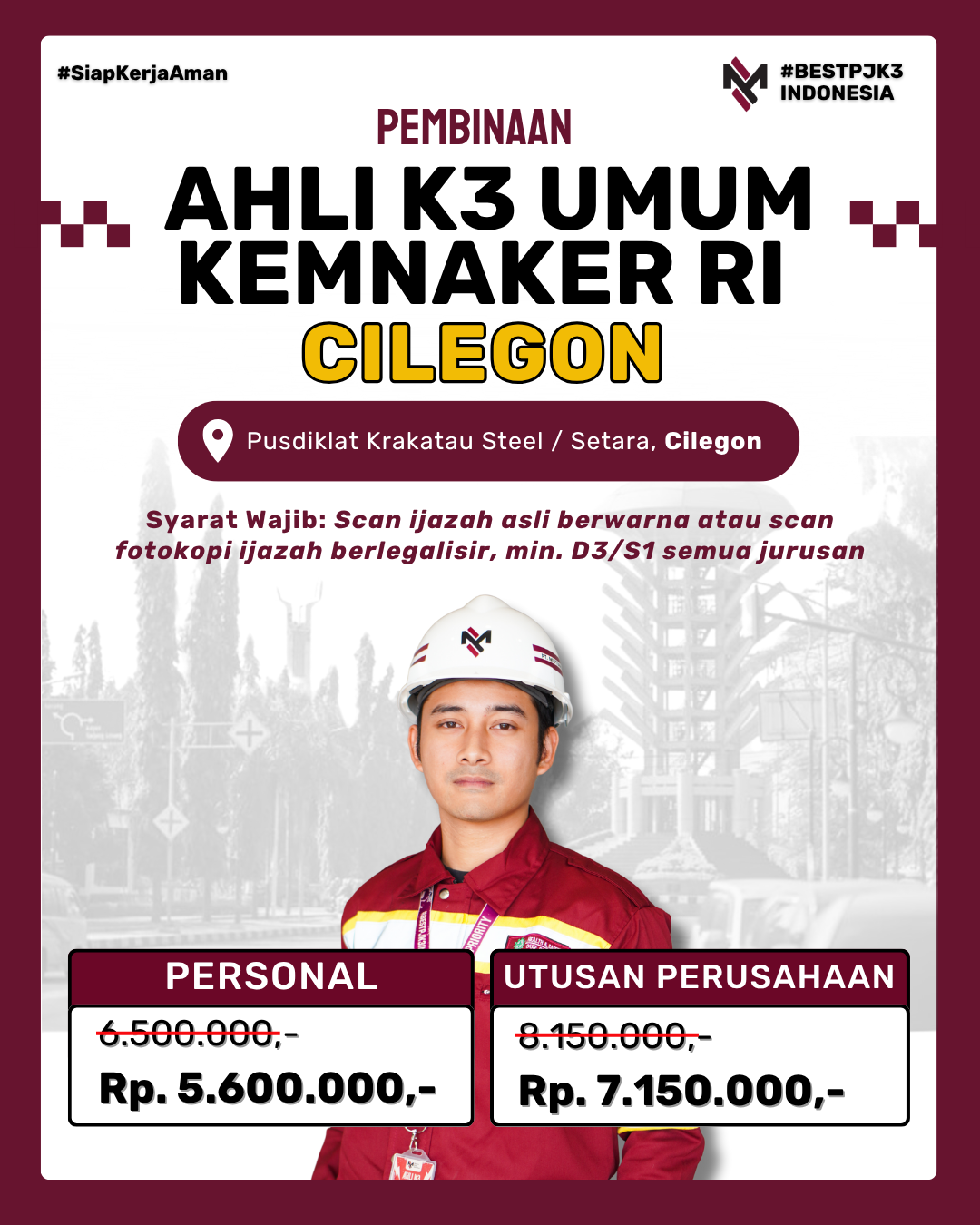AK3U CILEGON KEMNAKER