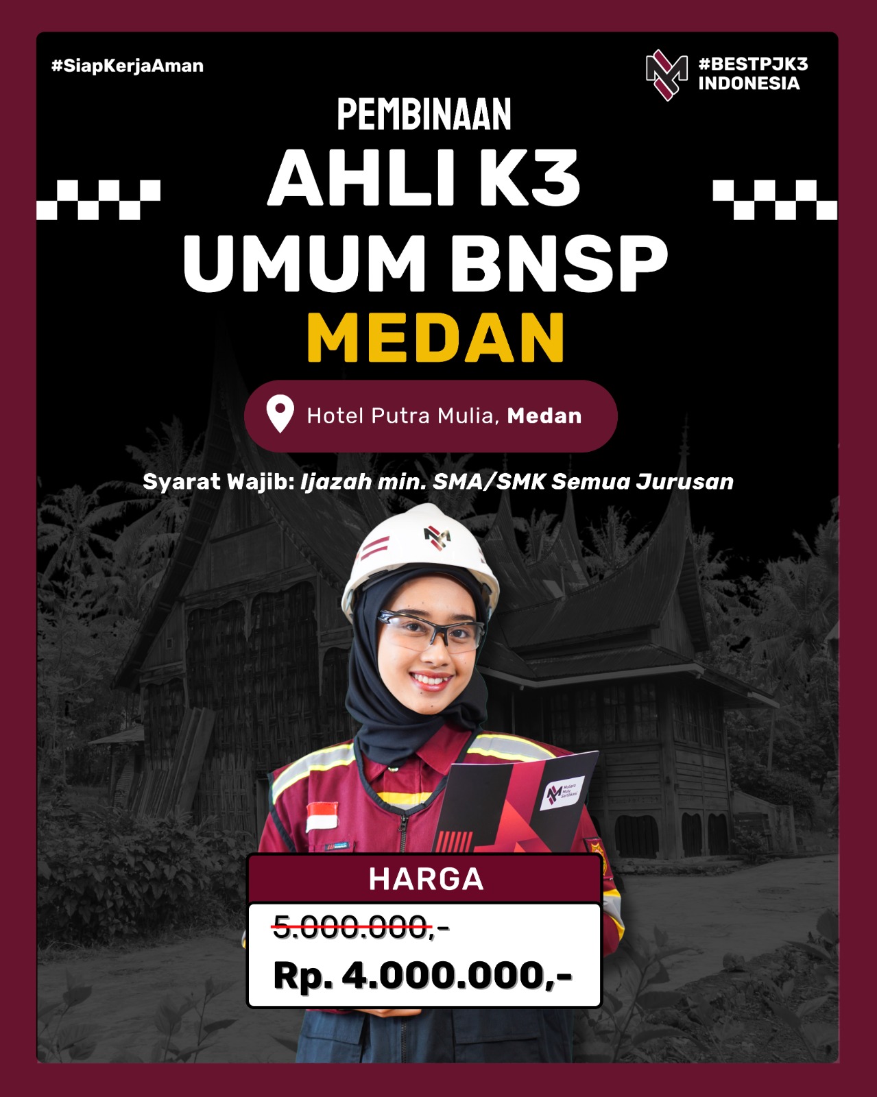 AK3U BNSP MEDAN