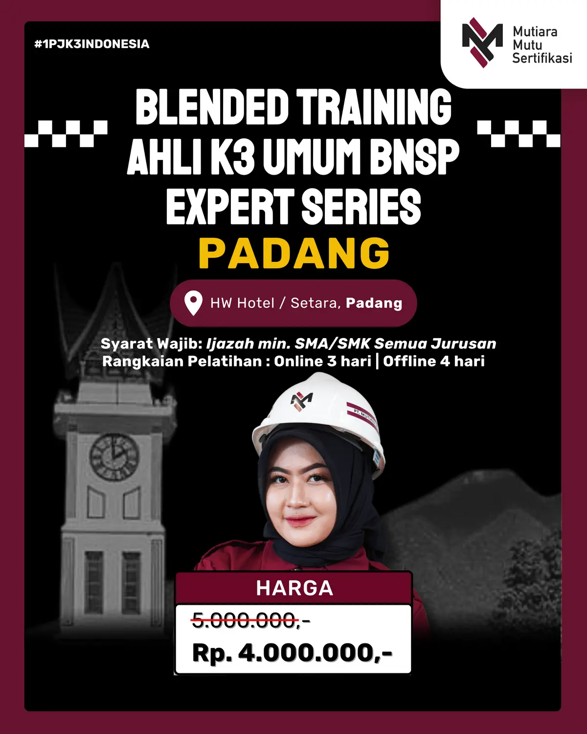AK3U BNSP PADANG