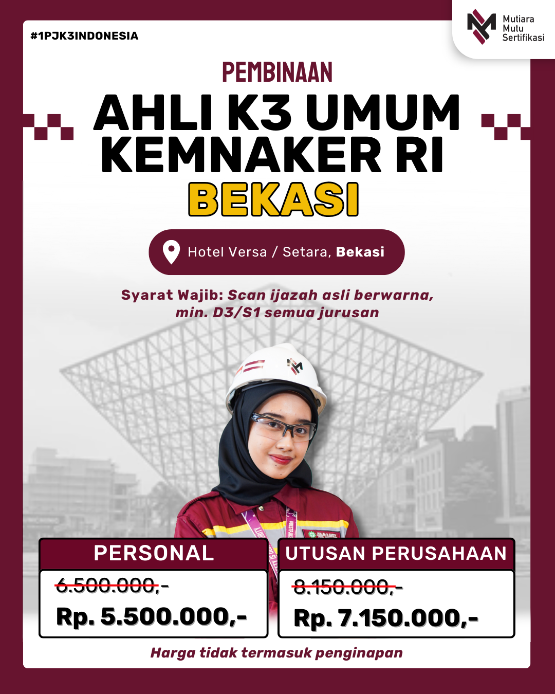 AK3U KEMNAKER BEKASI