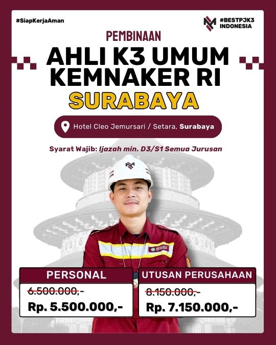 AK3U KEMNAKER SURABAYA