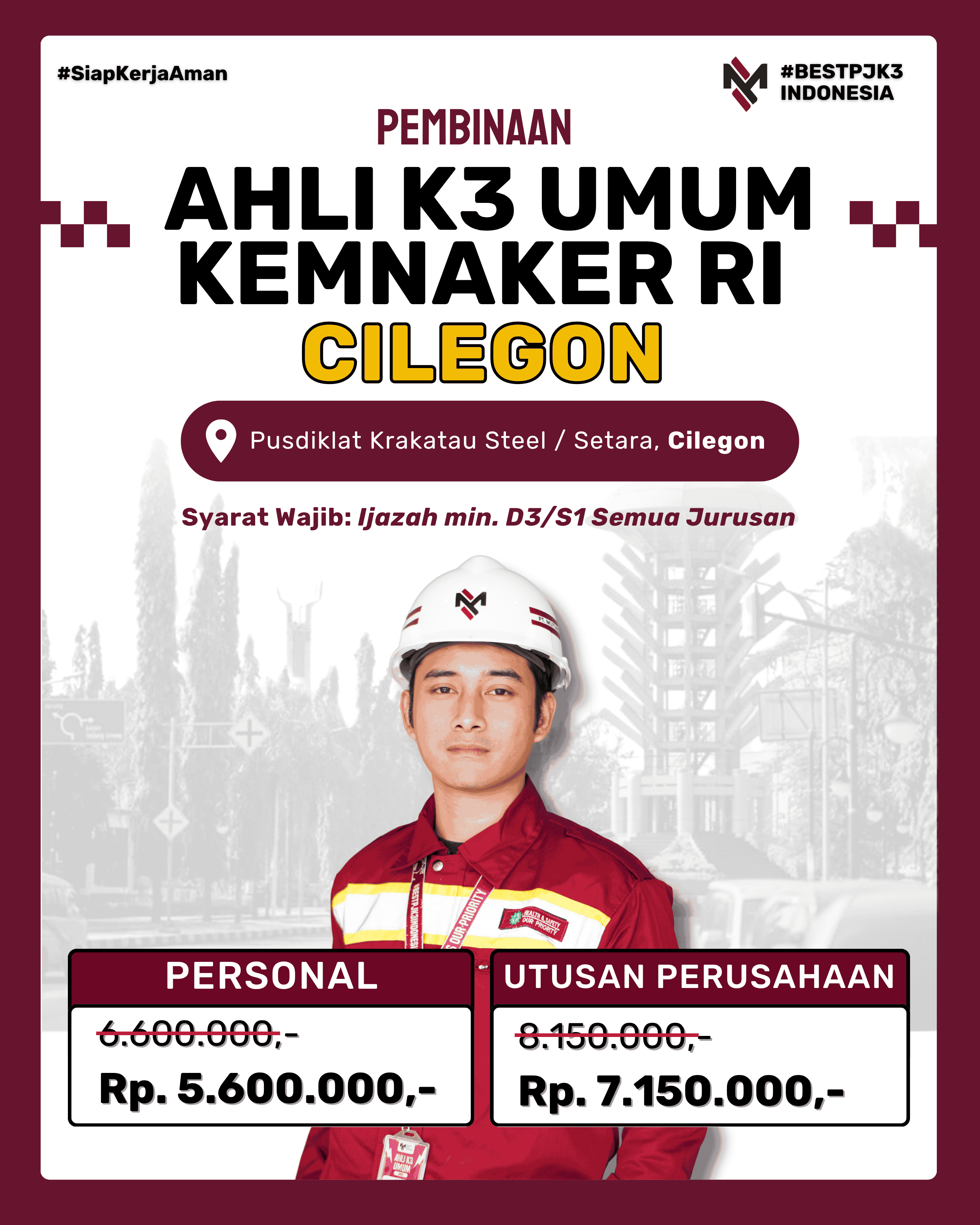 AK3U CILEGON KEMNAKER