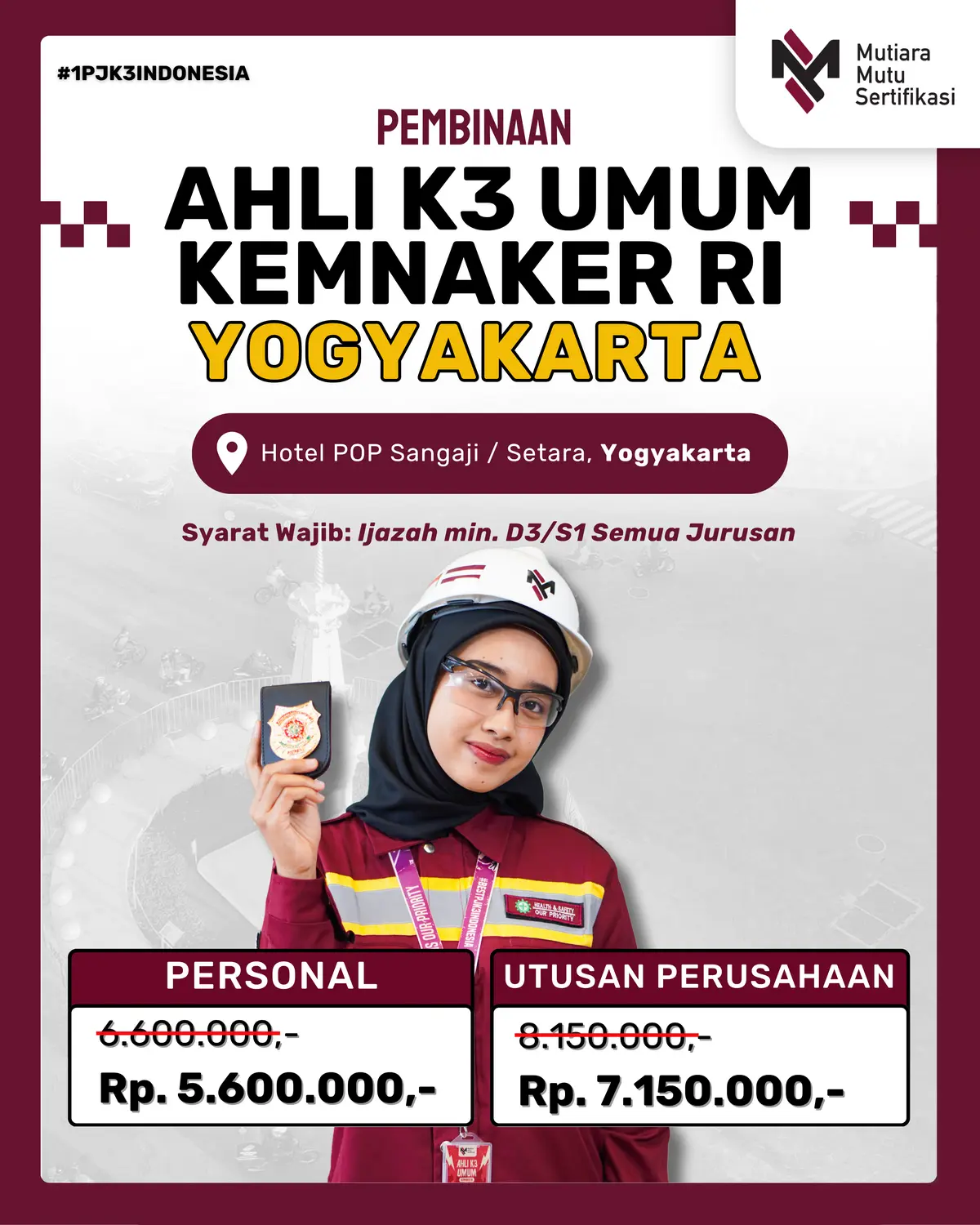 AK3U YOGYAKARTA KEMNAKER