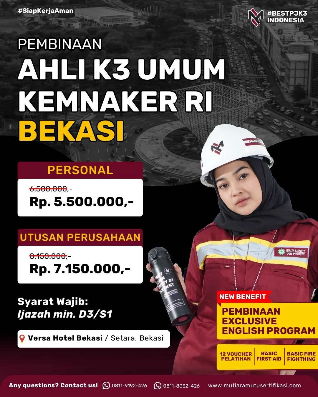 AK3U BEKASI KEMNAKER