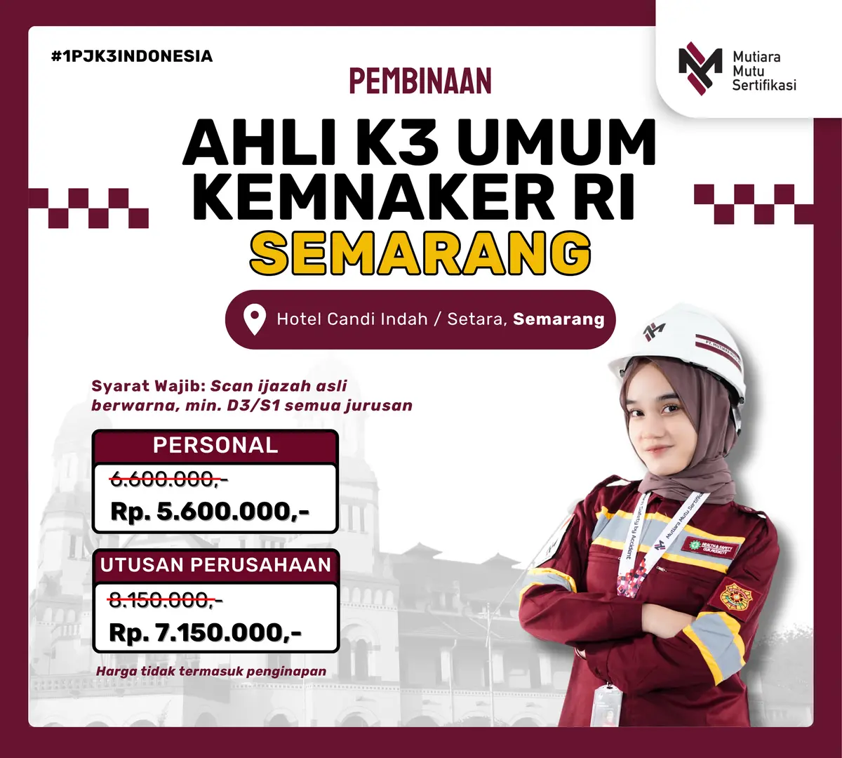 AK3U SEMARANG KEMNAKER