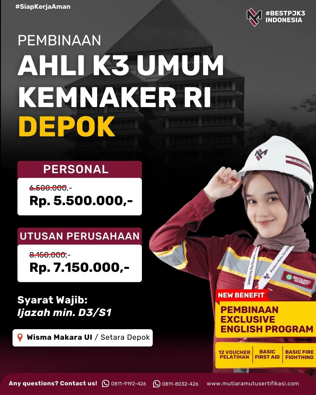 AK3U DEPOK KEMNAKER