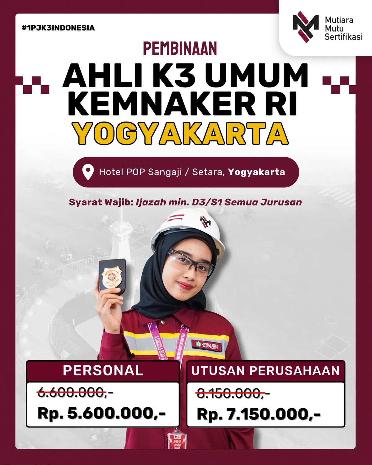 AK3U YOGYAKARTA KEMNAKER