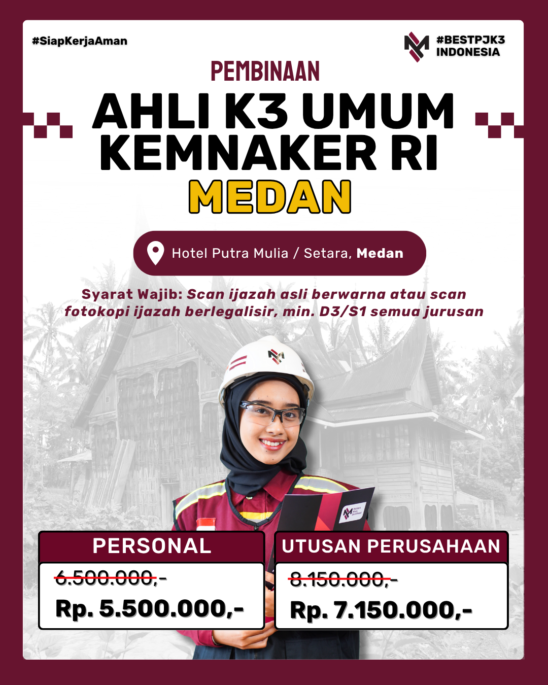 AK3U MEDAN KEMNAKER