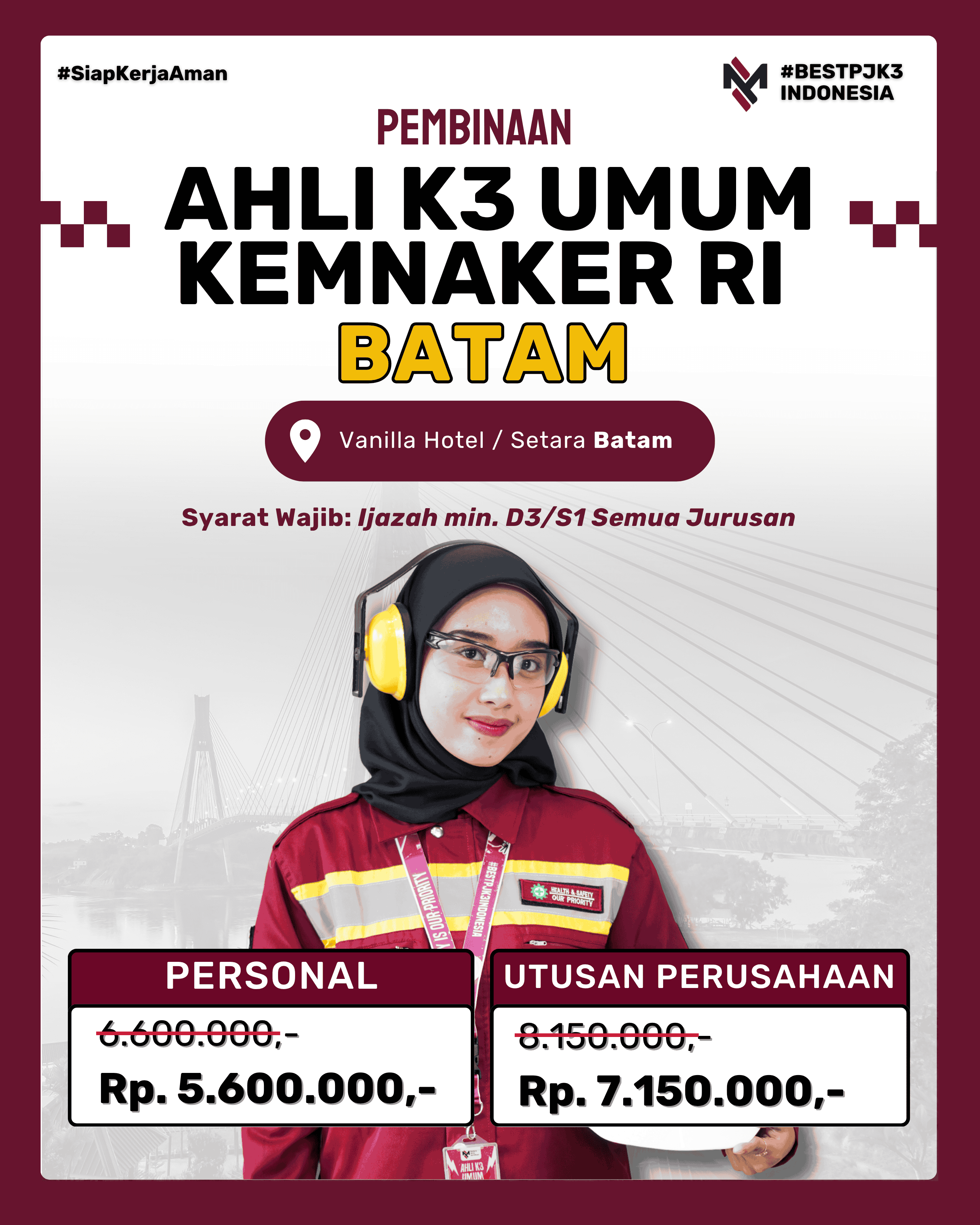 AK3U BATAM KEMNAKER