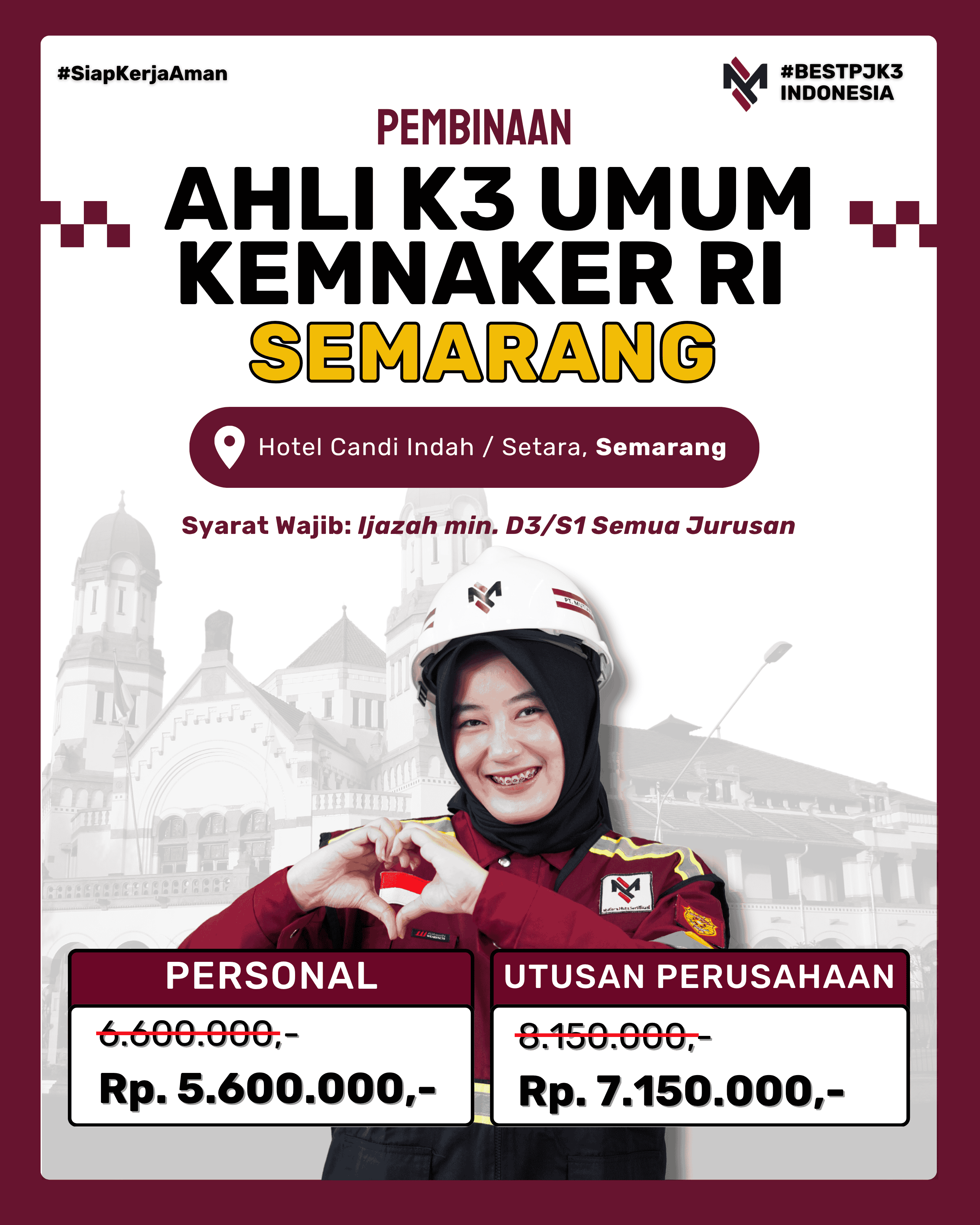 AK3U SEMARANG KEMNAKER