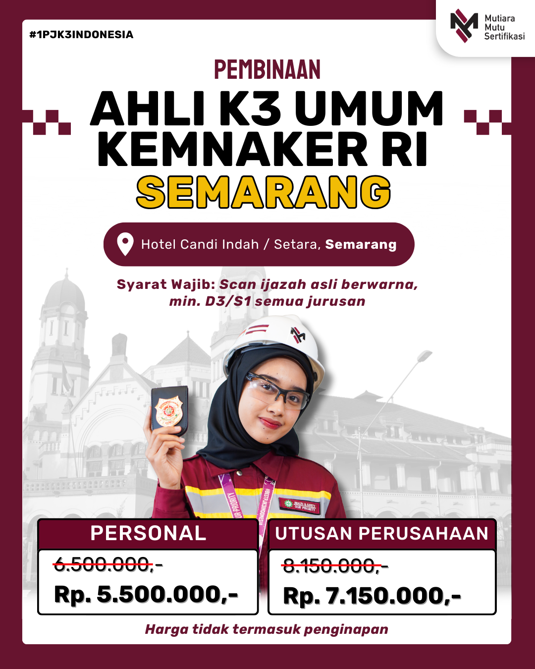 AK3U SEMARANG KEMNAKER