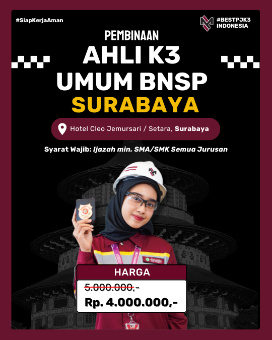 AK3U BNSP SURABAYA