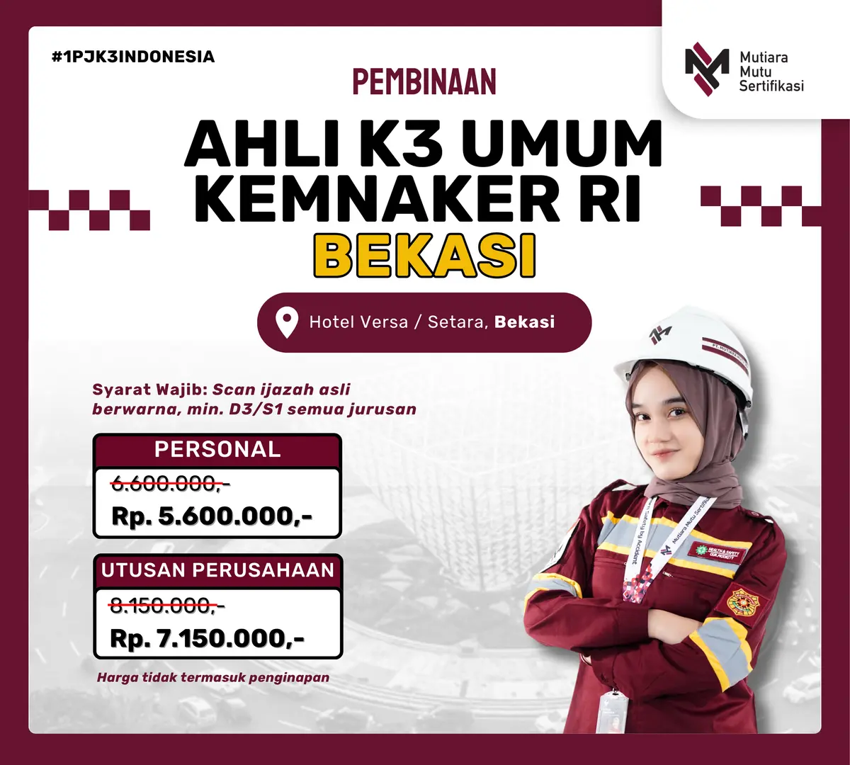 AK3U KEMNAKER BEKASI