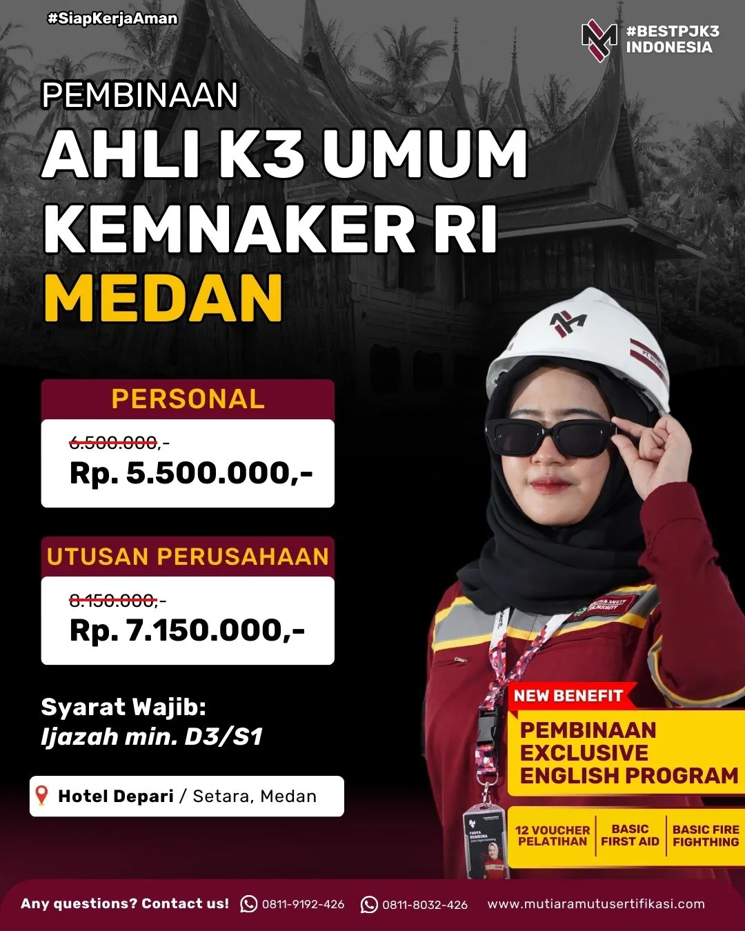 AK3U MEDAN KEMNAKER