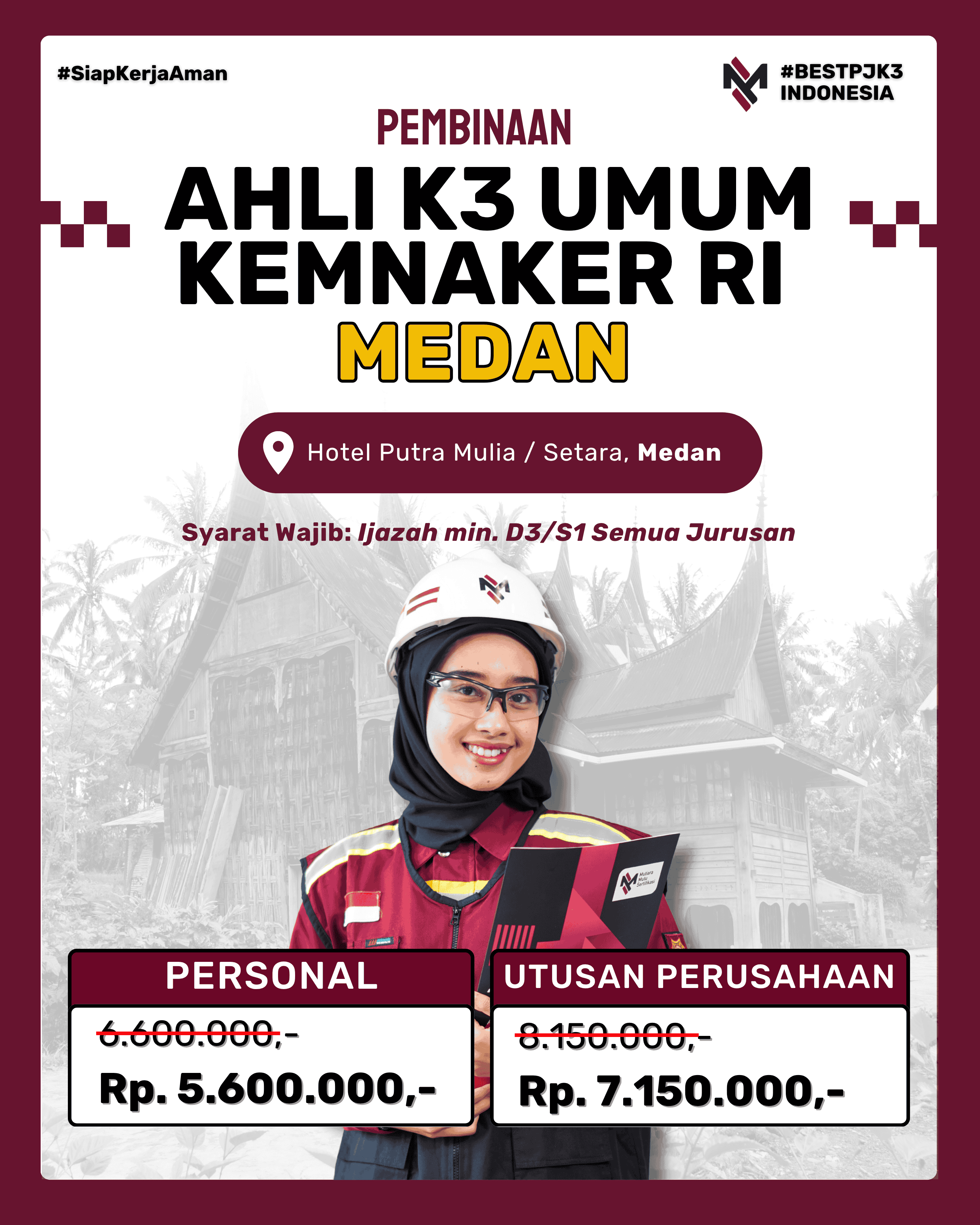 AK3U MEDAN KEMNAKER