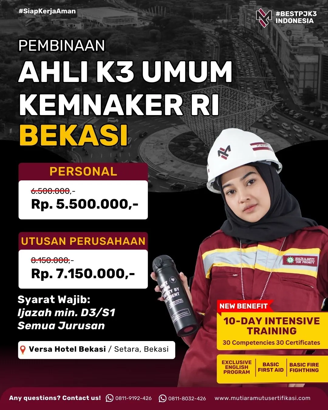 AK3U BEKASI KEMNAKER