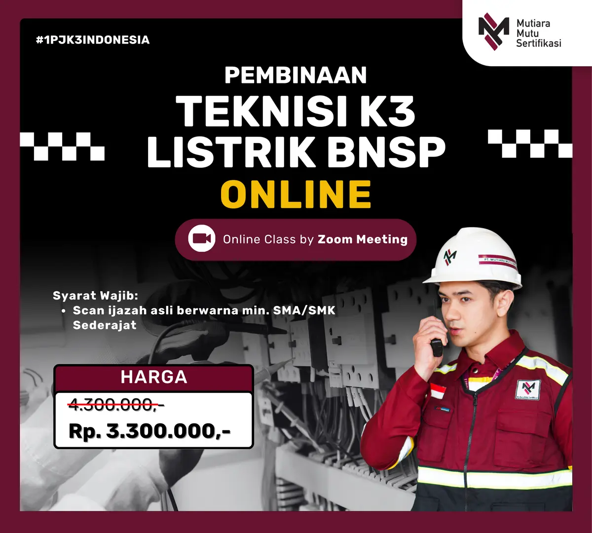 TEKNISI K3 LISTRIK
