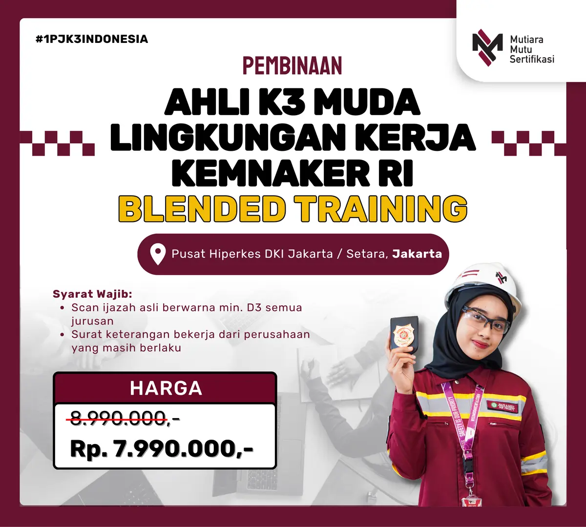AHLI K3 MUDA LINGKUNGAN KERJA