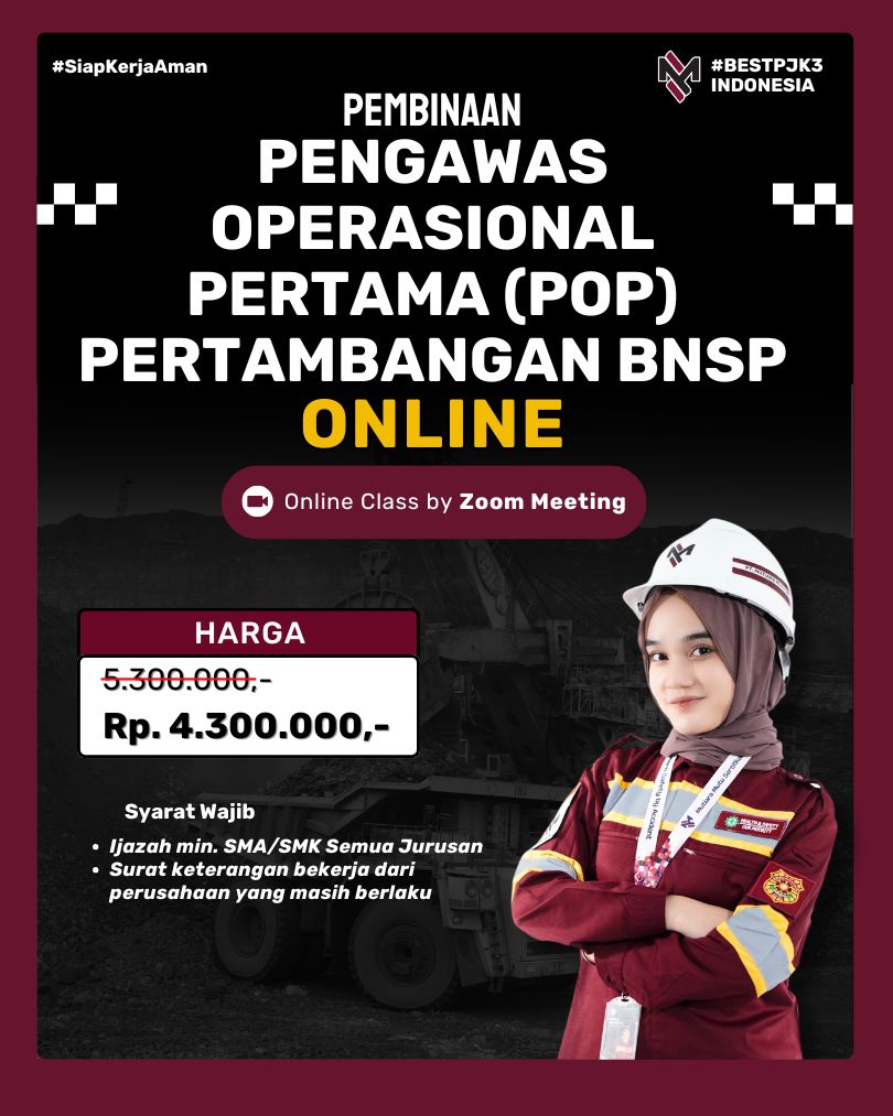 pelatihan pop pertambangan