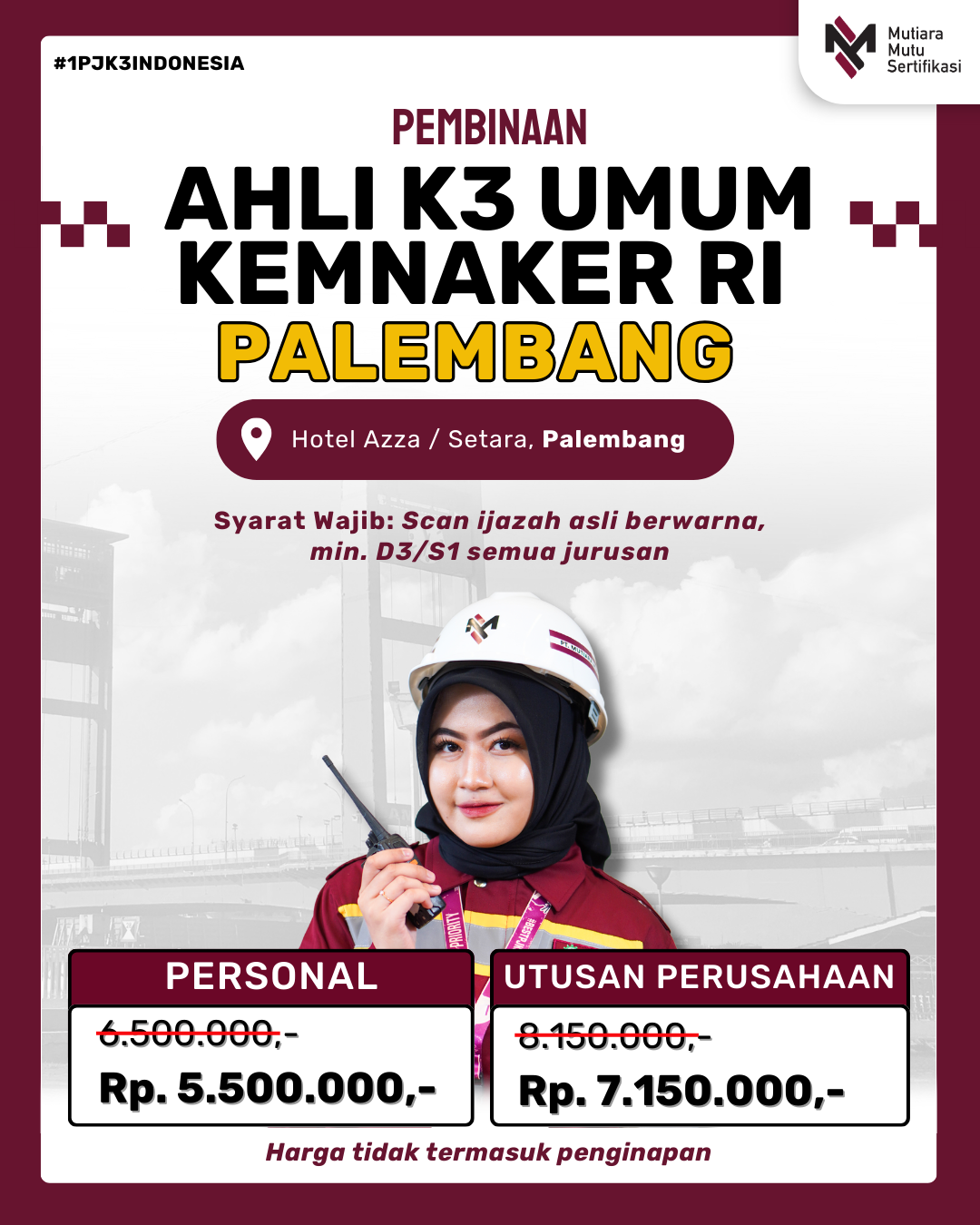 AK3U KEMNAKER PALEMBANG