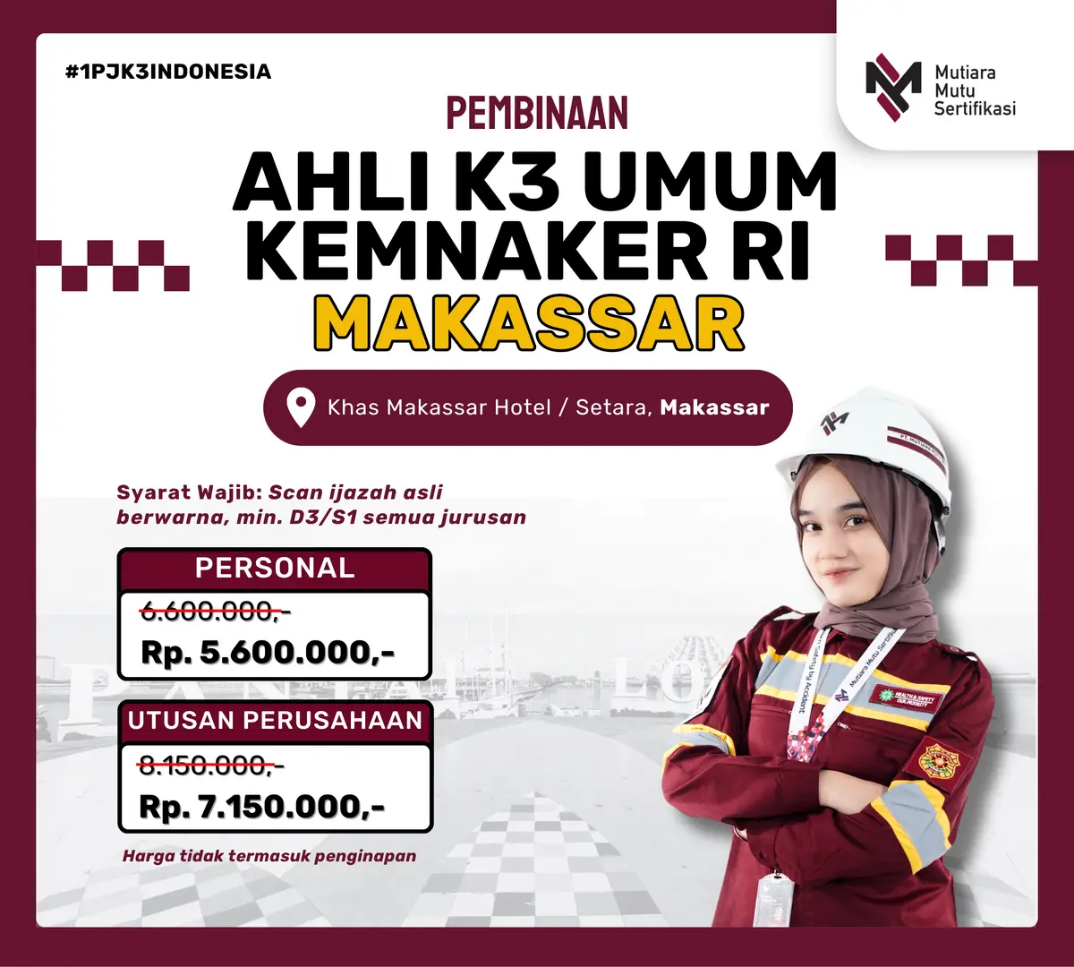 AK3U KEMNAKER MAKASSAR