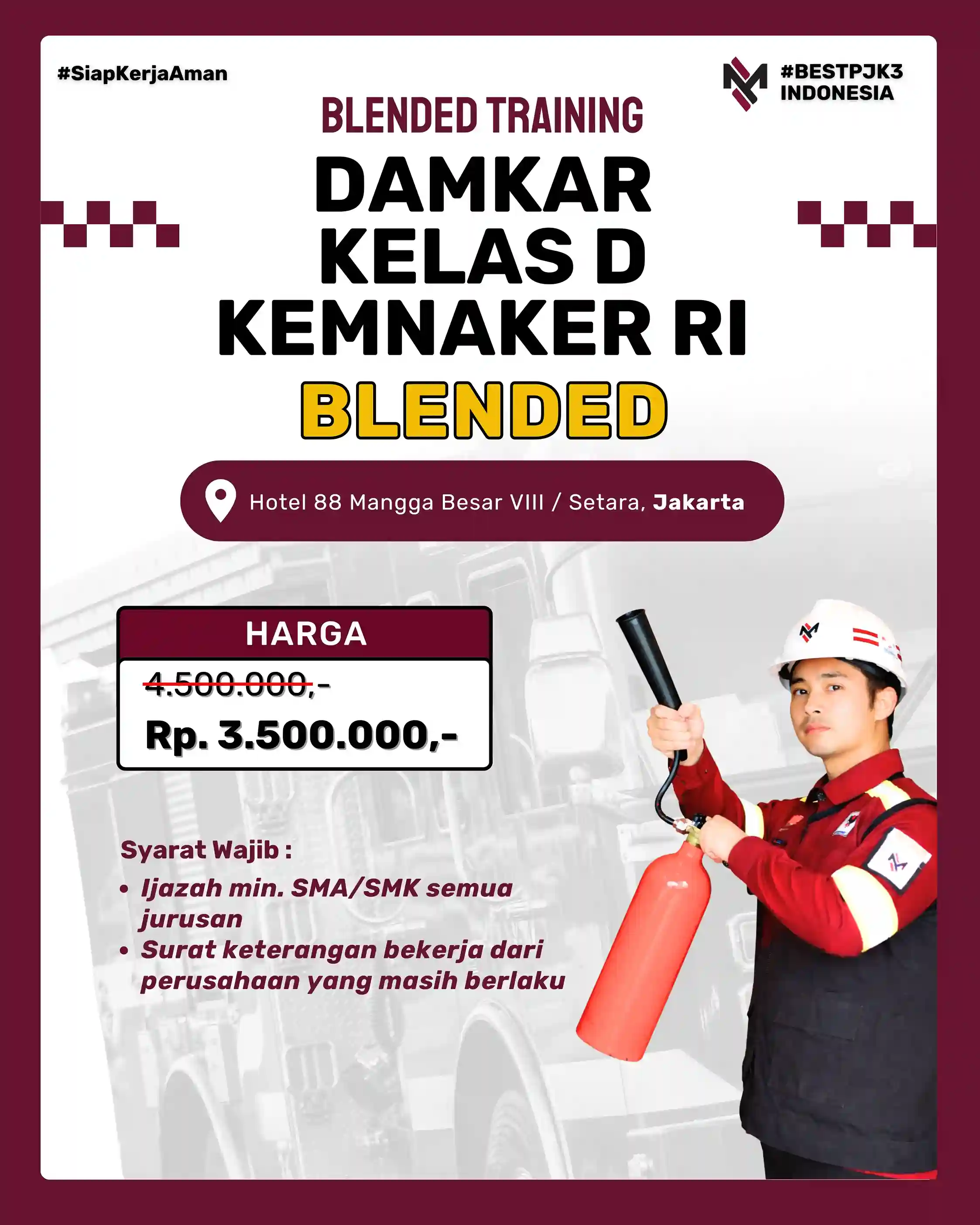 K3 KEBAKARAN KELAS D