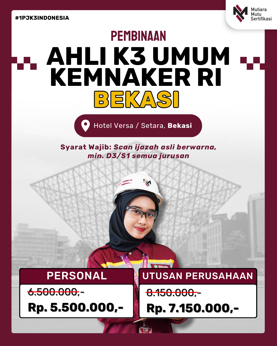AK3U KEMNAKER BEKASI