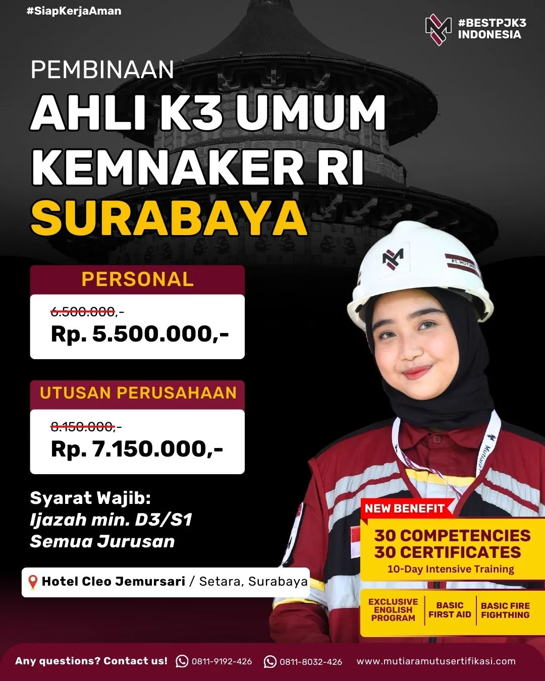 AK3U SURABAYA KEMNAKER