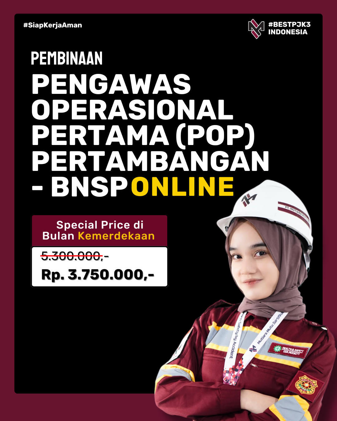 sertifikasi k3 pertambangan