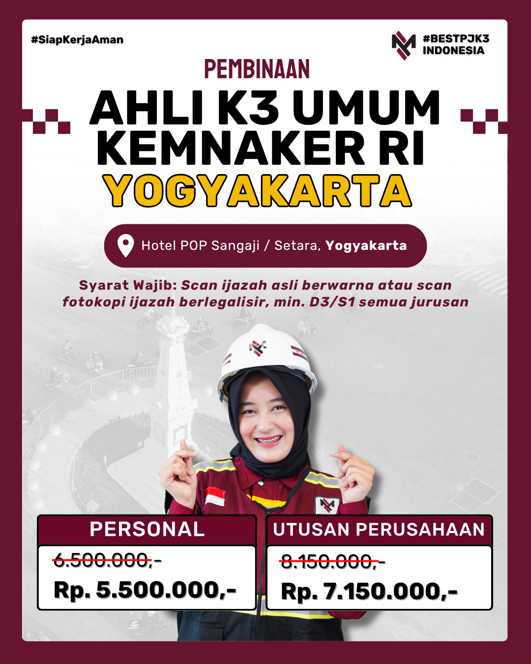 AK3U YOGYAKARTA KEMNAKER