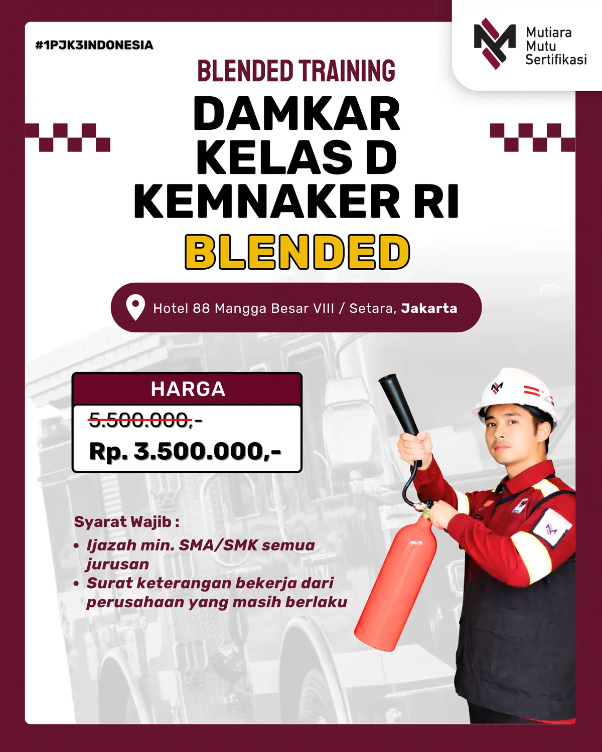 K3 KEBAKARAN KELAS D