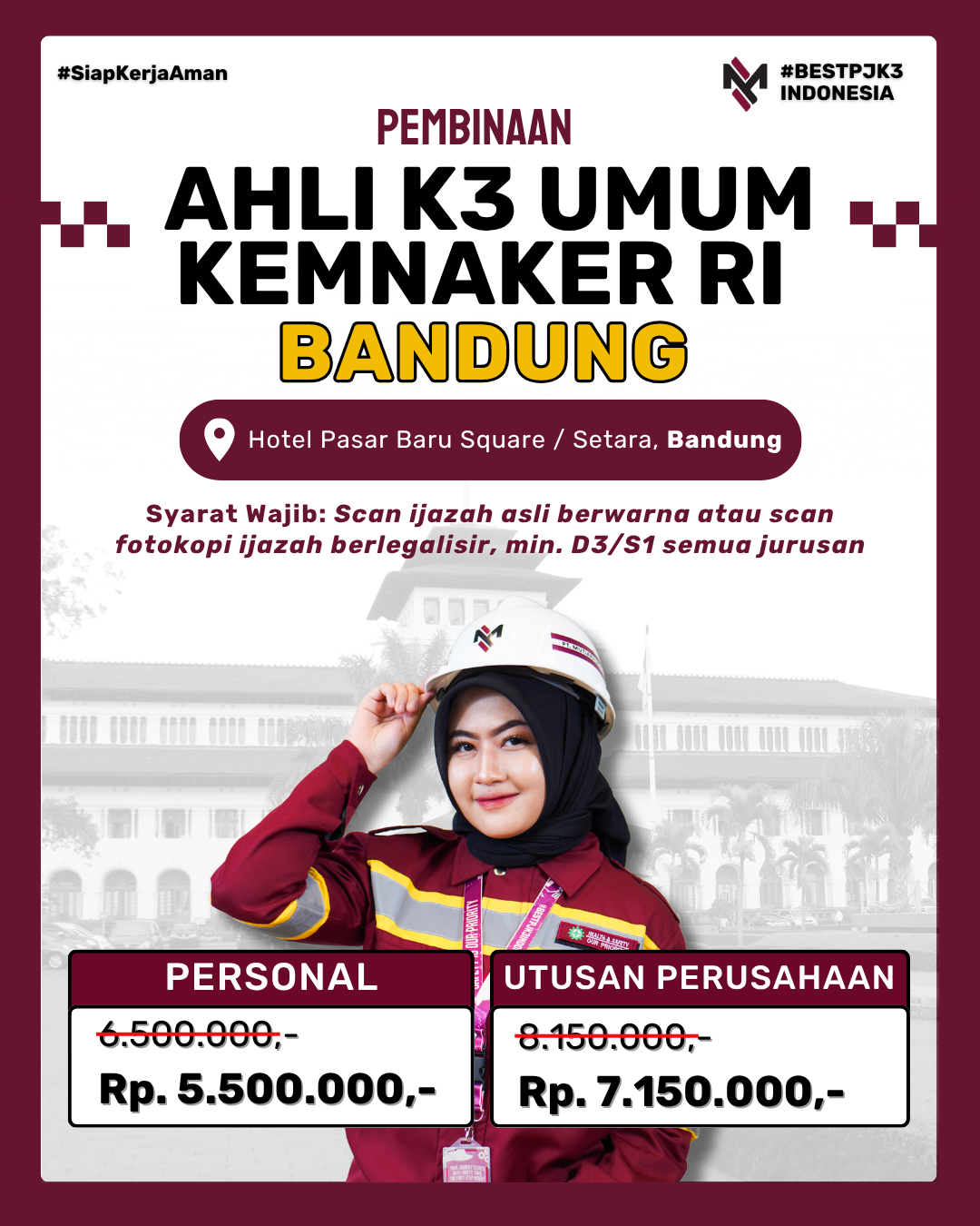 AK3U KEMNAKER BANDUNG