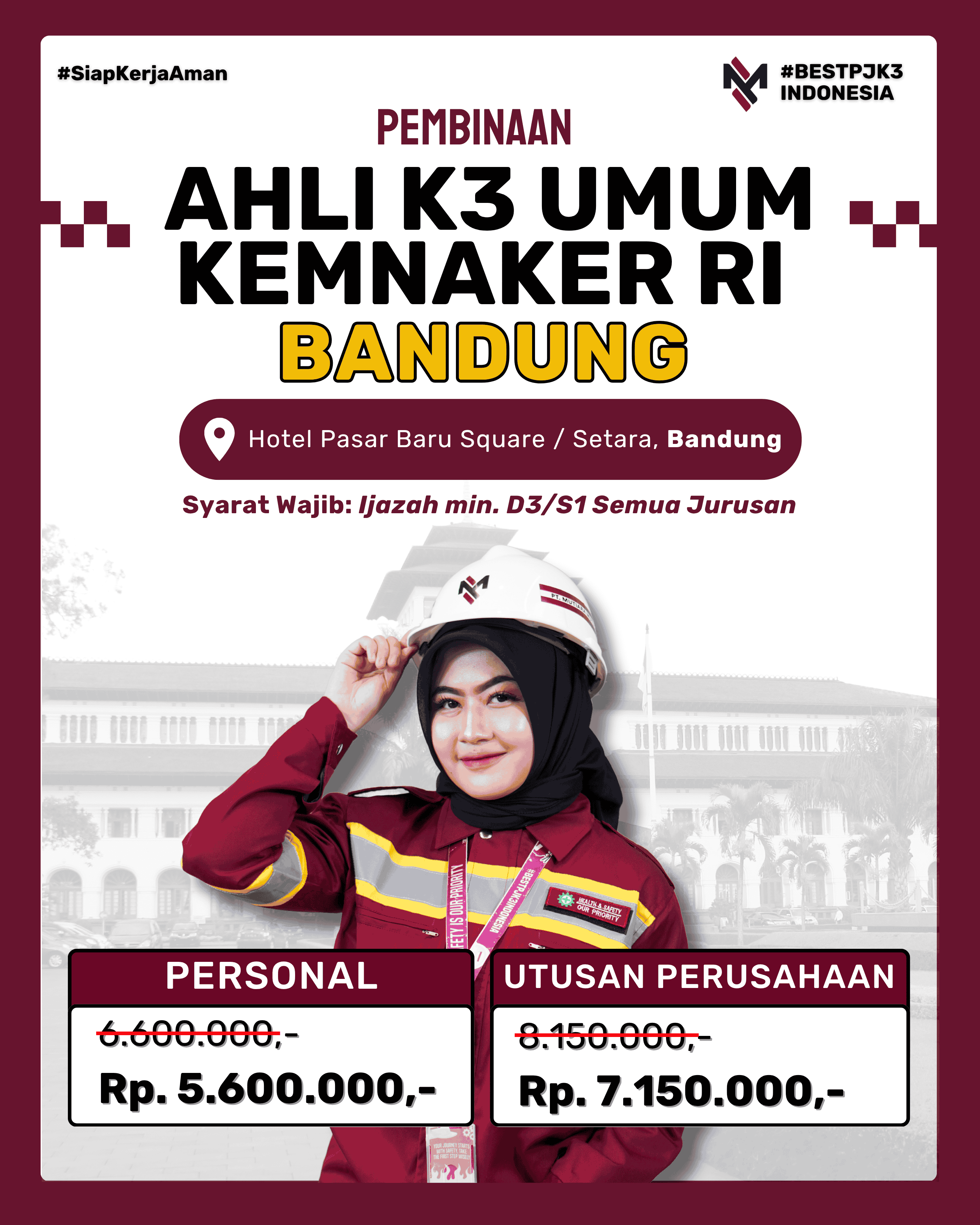 AK3U KEMNAKER BANDUNG