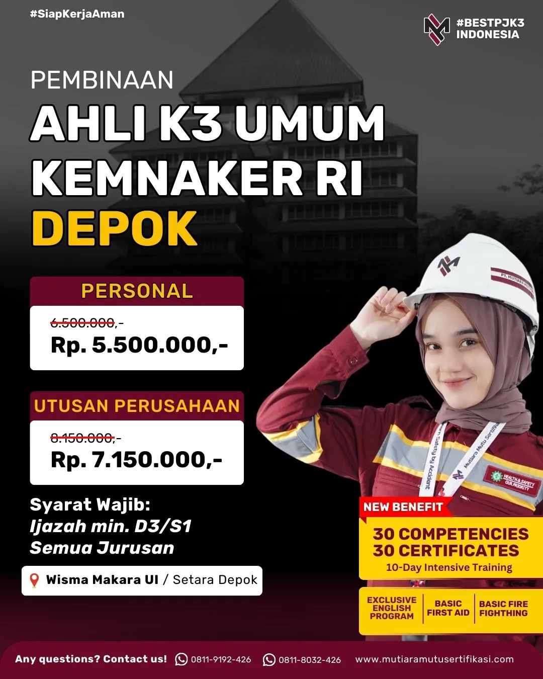 AK3U DEPOK KEMNAKER