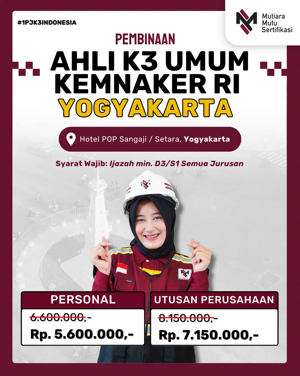 AK3U YOGYAKARTA KEMNAKER