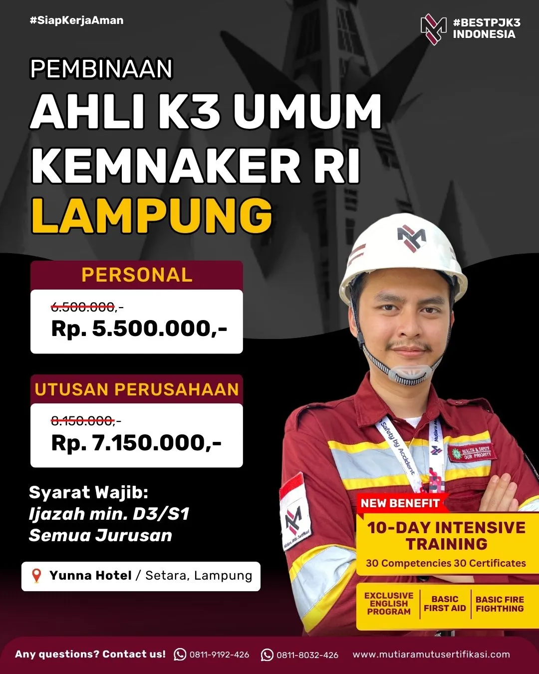 AK3U LAMPUNG KEMNAKER