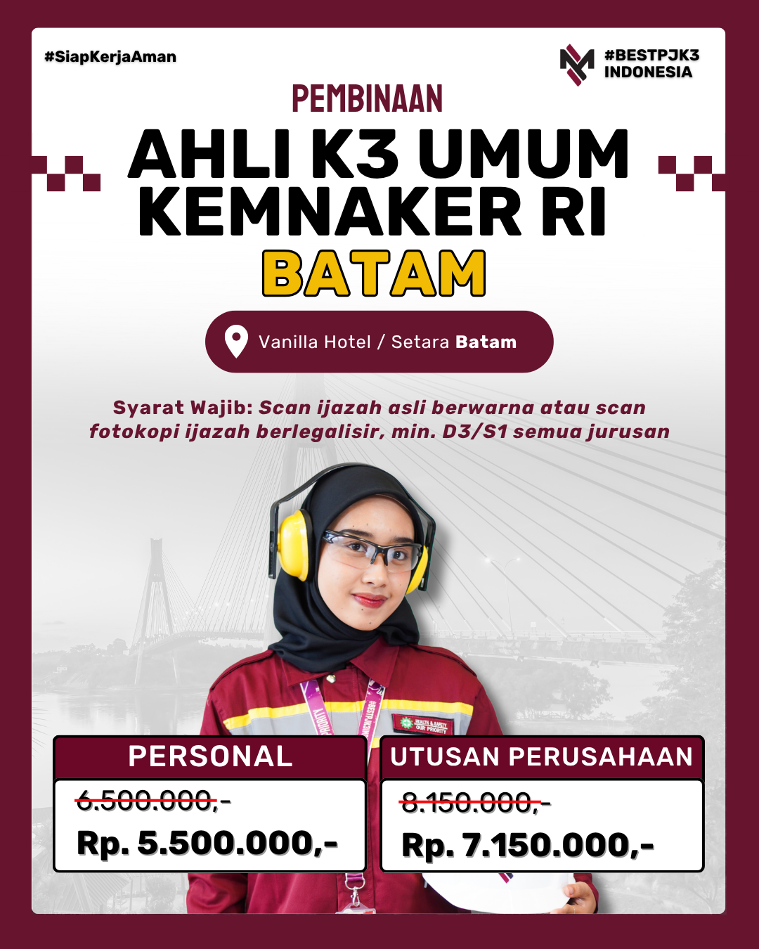 AK3U BATAM KEMNAKER