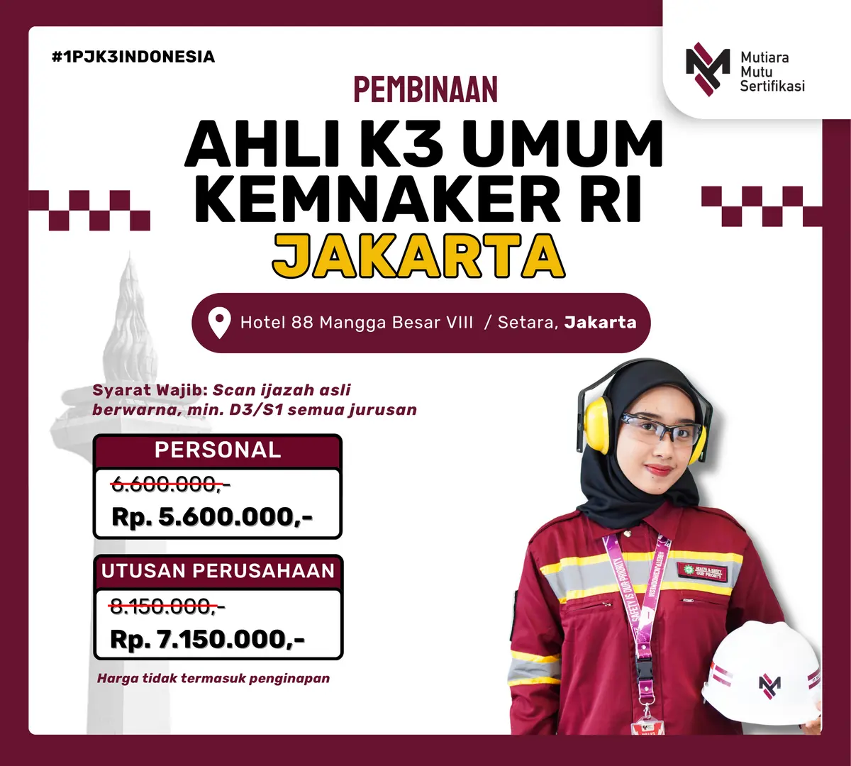 AK3U KEMNAKER JAKARTA