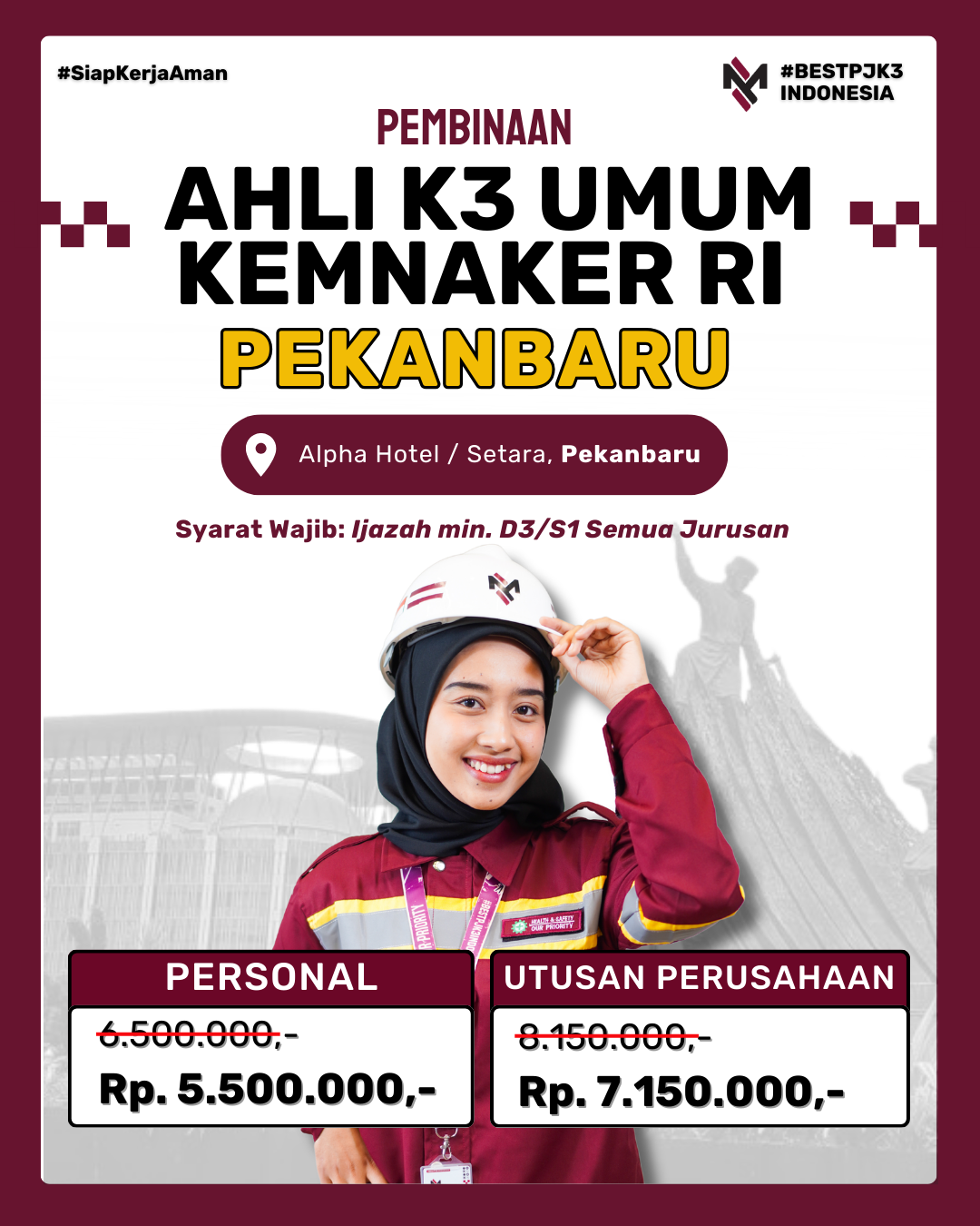 AK3U PEKANBARU KEMNAKER