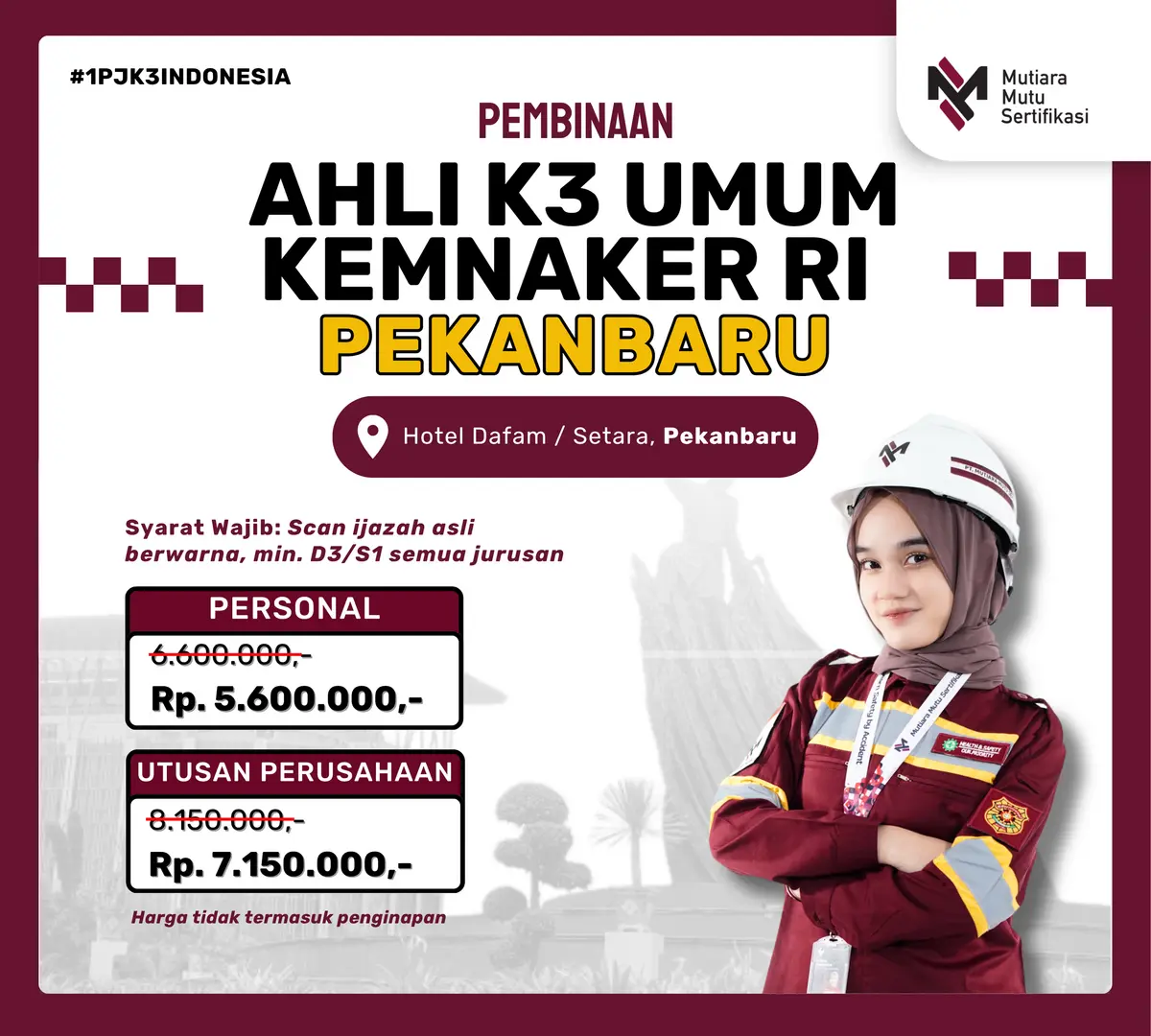AK3U PEKANBARU KEMNAKER