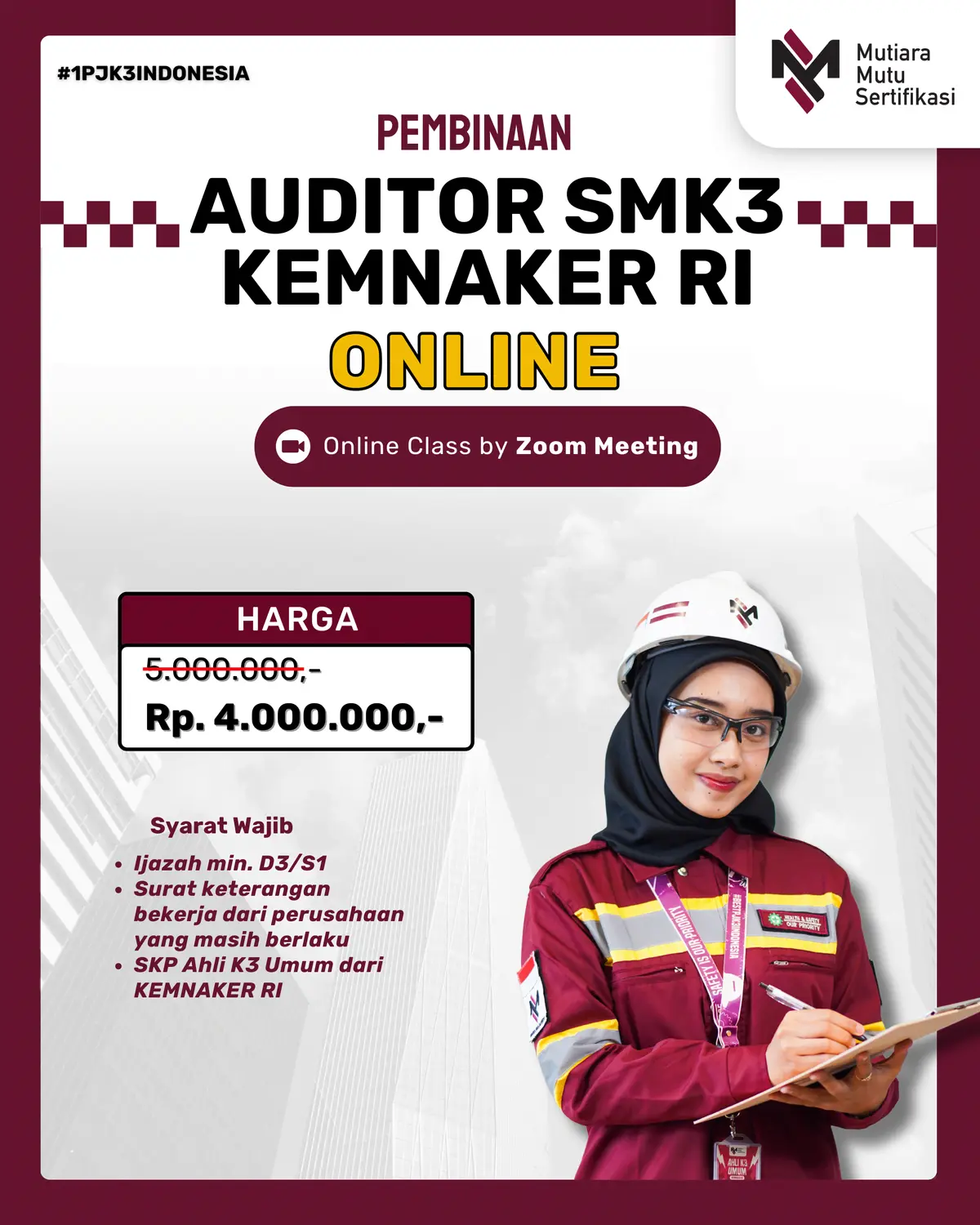 AUDITOR SMK3 KEMNAKER