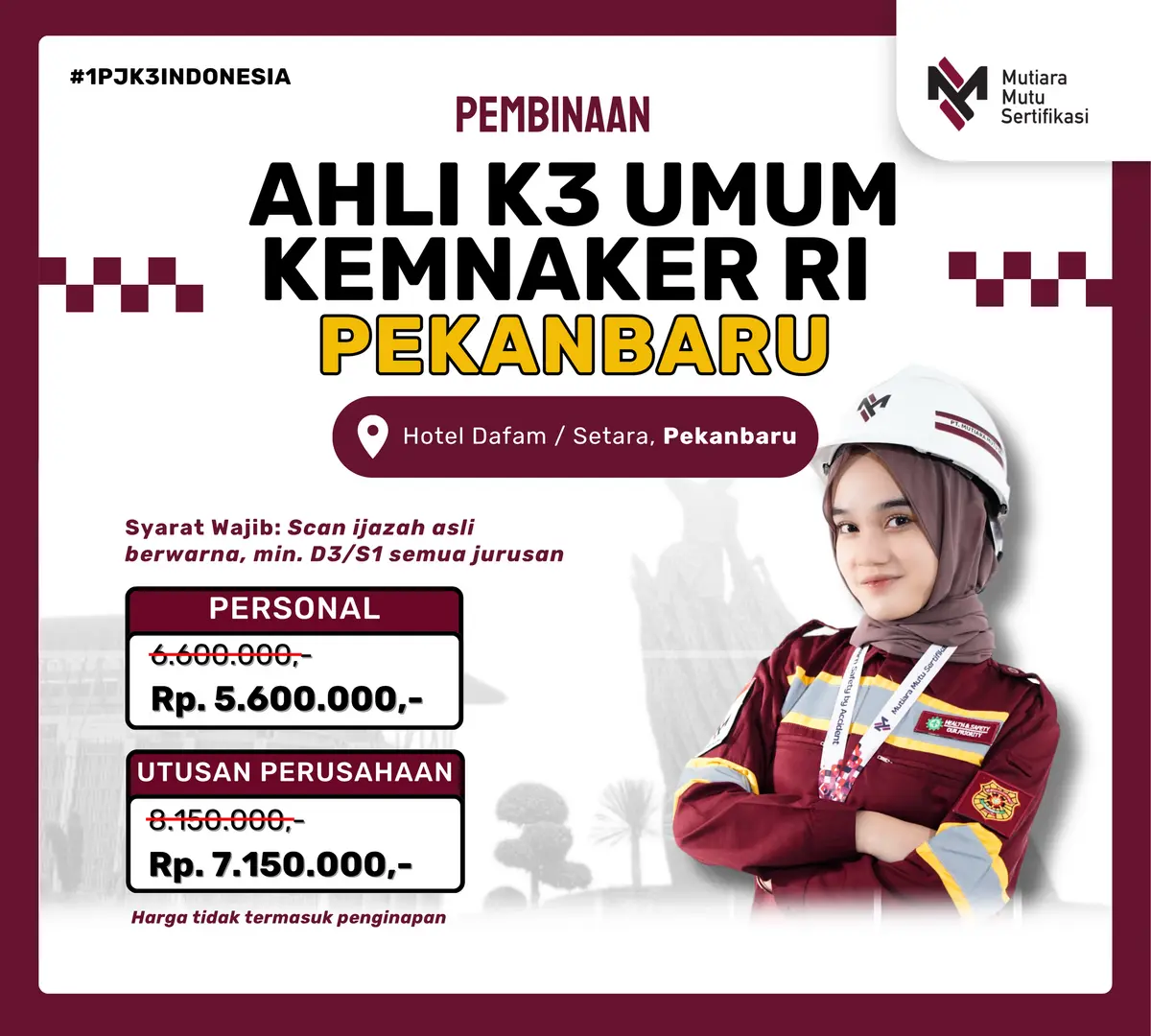 AK3U PEKANBARU KEMNAKER
