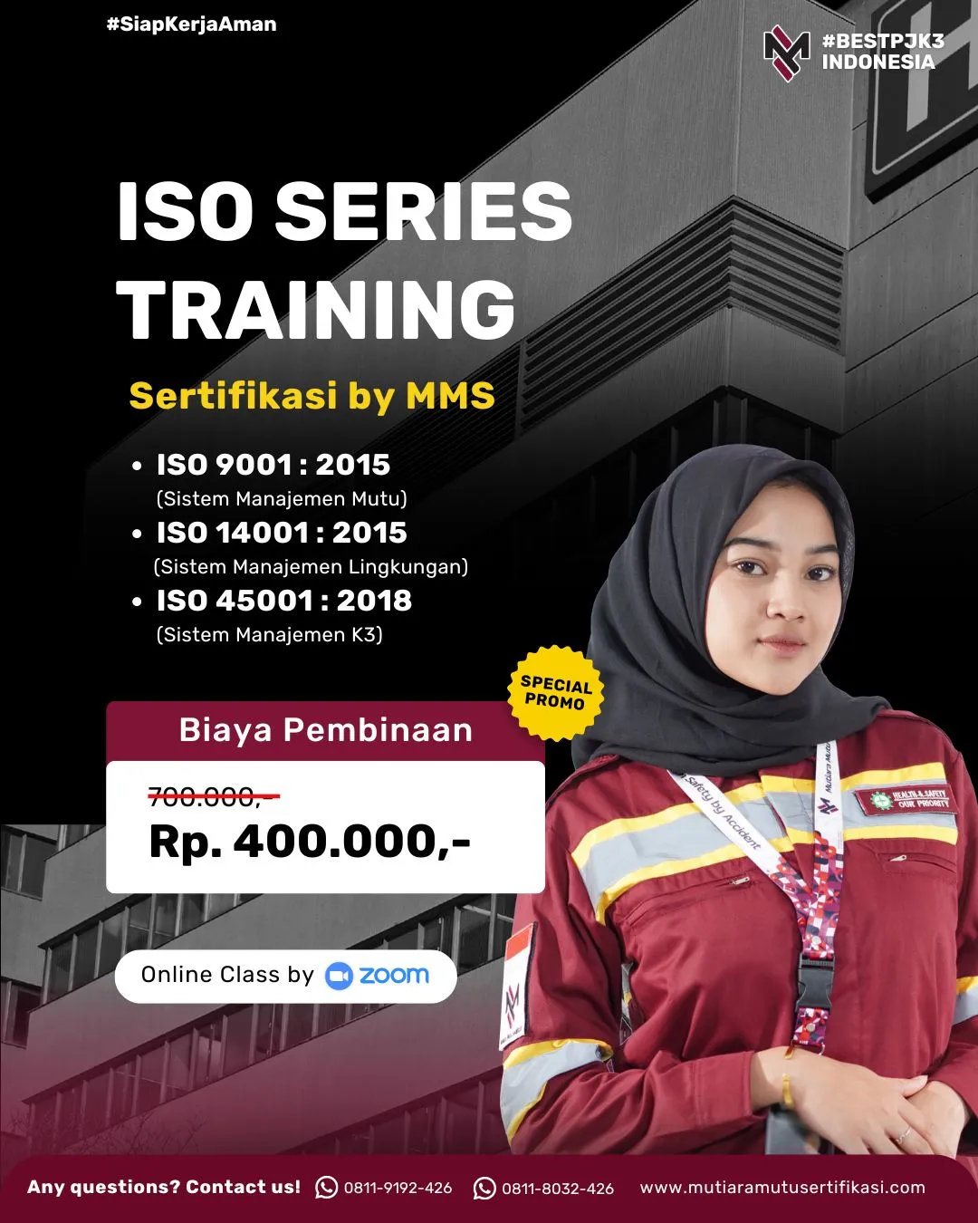 ISO Series Manajemen Mutu, Lingkungan dan K3