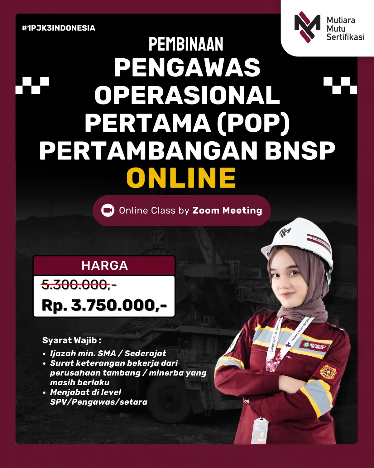POP PERTAMBANGAN BNSP