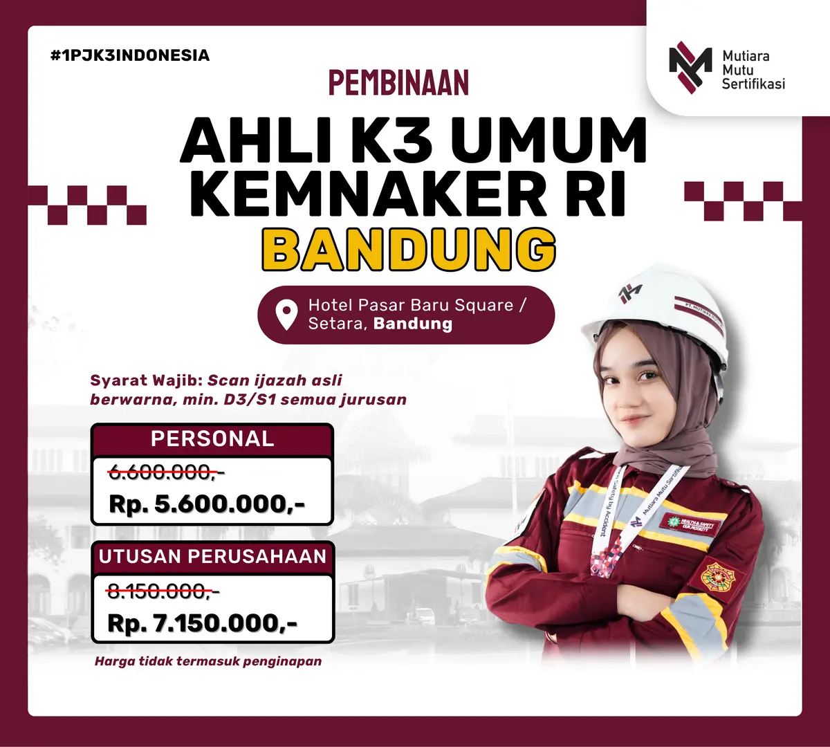 AK3U KEMNAKER BANDUNG