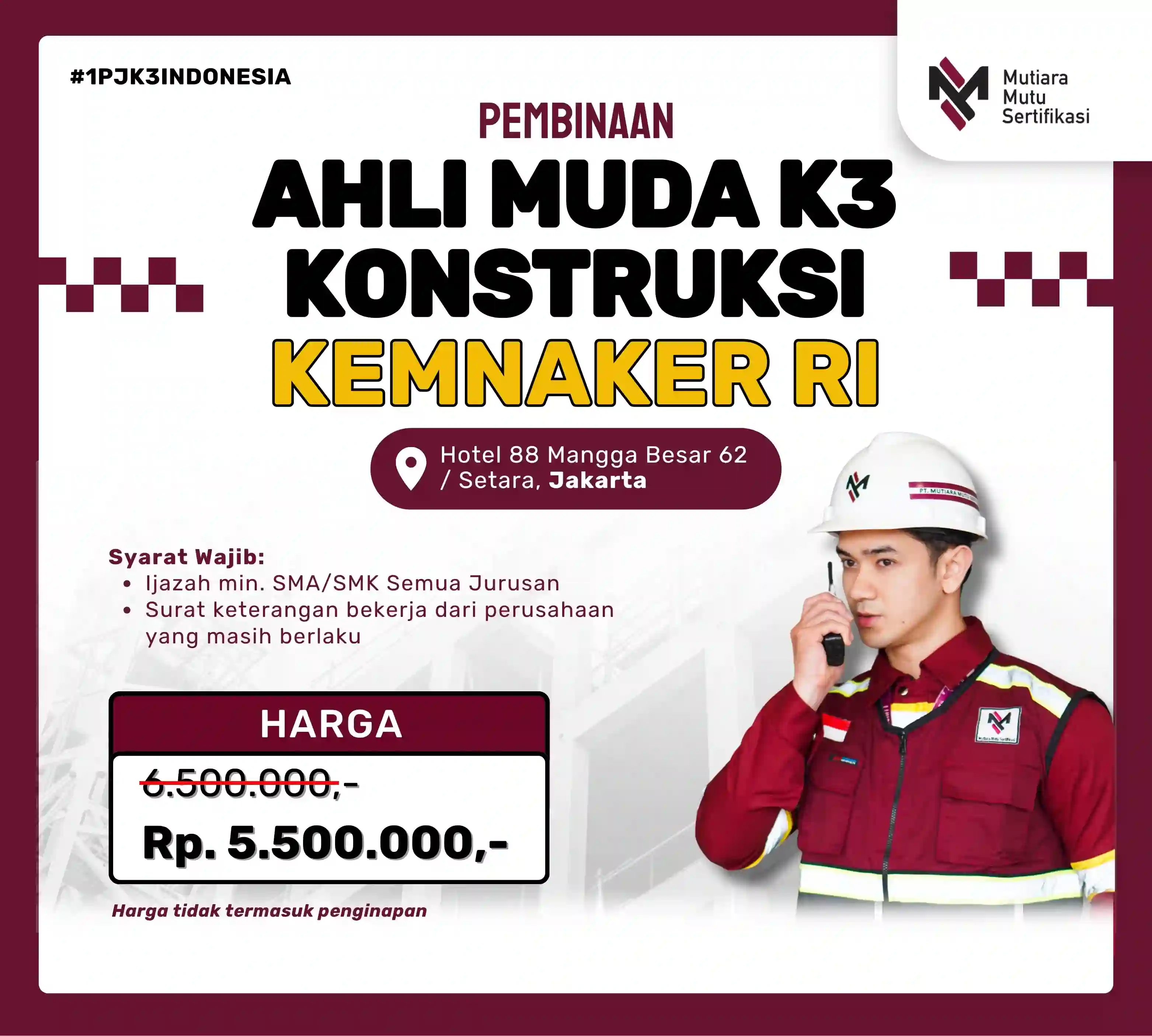 AHLI MUDA K3 KONSTRUKSI