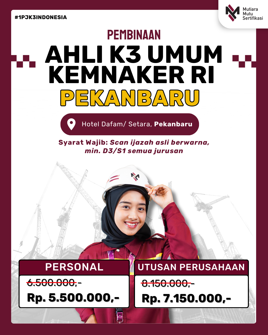 AK3U PEKANBARU KEMNAKER