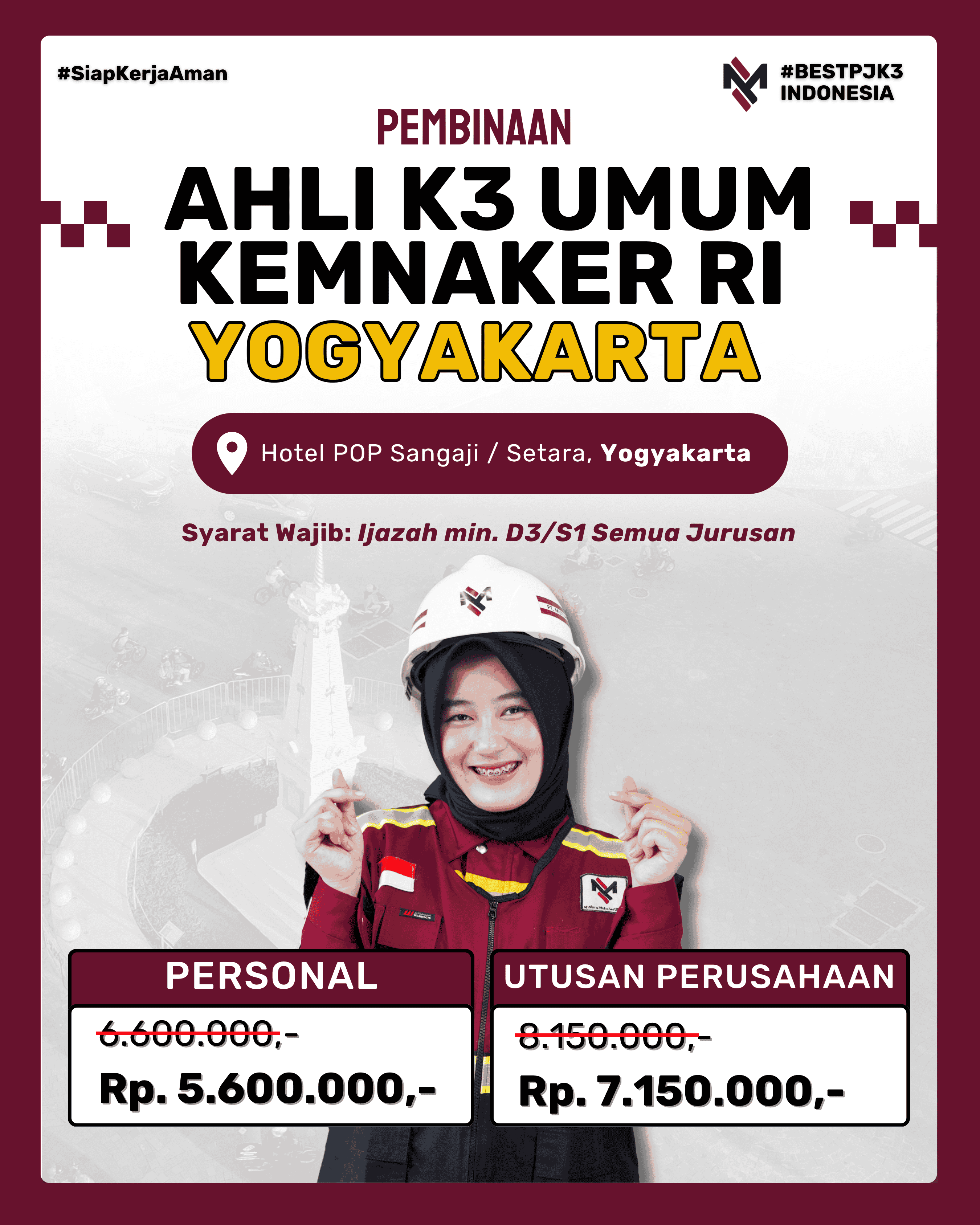 AK3U YOGYAKARTA KEMNAKER